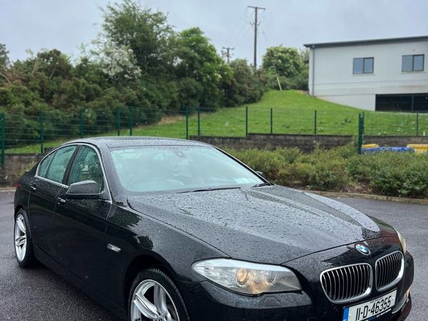 BMW 5-Series Saloon, Diesel, 2011, Black