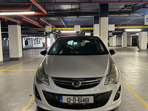 Vauxhall Corsa Hatchback, Petrol, 2012, White
