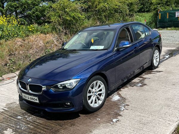 BMW 3-Series Saloon, Diesel, 2016, Blue