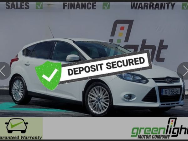 Ford Focus Hatchback, Petrol, 2012, White