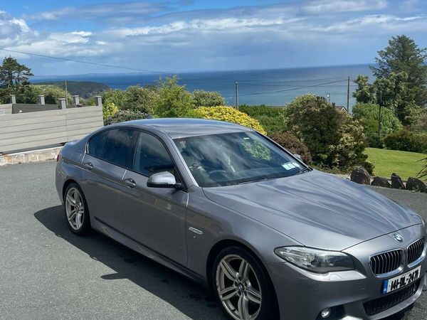 BMW 5-Series Saloon, Diesel, 2014, Grey