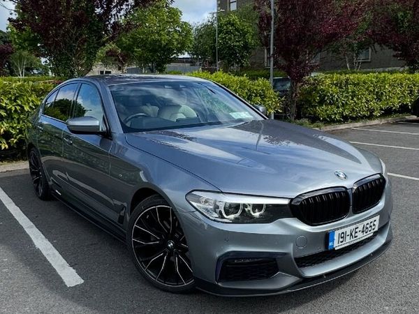 BMW 5-Series Saloon, Diesel, 2019, Blue
