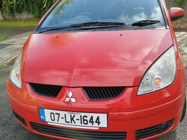 Mitsubishi Colt Hatchback, Petrol, 2007, Red