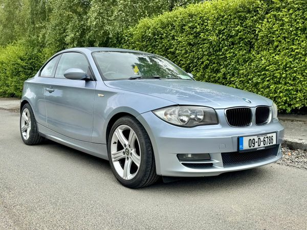 BMW 1-Series Coupe, Diesel, 2009, Blue