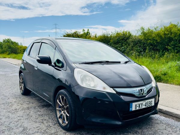 Honda Fit Hatchback, Petrol Hybrid, 2011, Black