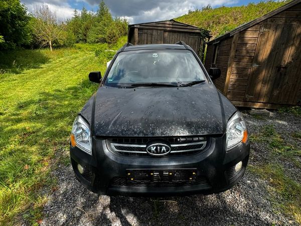 Kia Sportage SUV, Petrol, 2008, Black