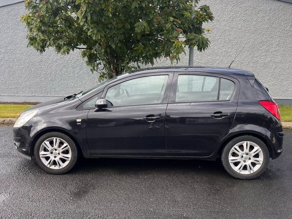 Vauxhall Corsa Hatchback, Petrol, 2010, Black