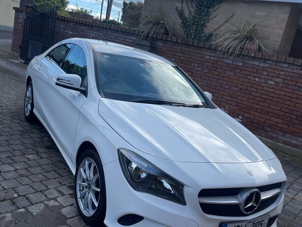 Mercedes-Benz CLA Saloon, Petrol, 2018, White