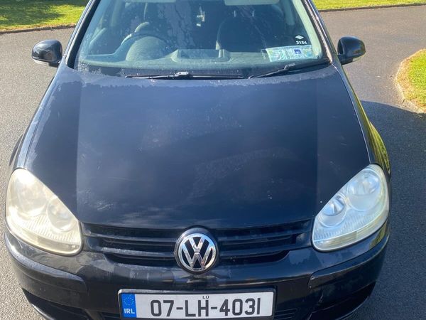 Volkswagen Golf Hatchback, Petrol, 2007, Black