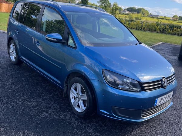 Volkswagen Touran MPV, Diesel, 2014, Blue