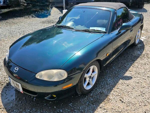 Mazda MX-5 Convertible, Petrol, 2001, Green