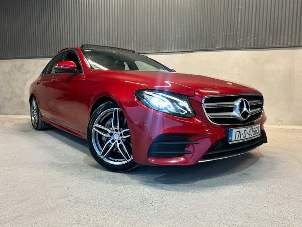 Mercedes-Benz E-Class Saloon, Diesel, 2017, Red