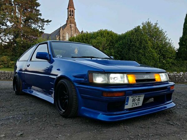 Toyota Corolla Coupe, Petrol, 1986, Blue