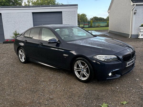 BMW 5-Series Saloon, Diesel, 2014, Blue