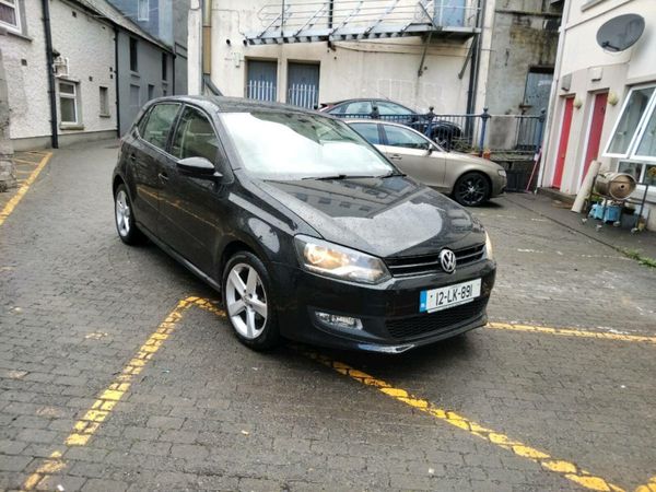 Volkswagen Polo Hatchback, Diesel, 2012, Black
