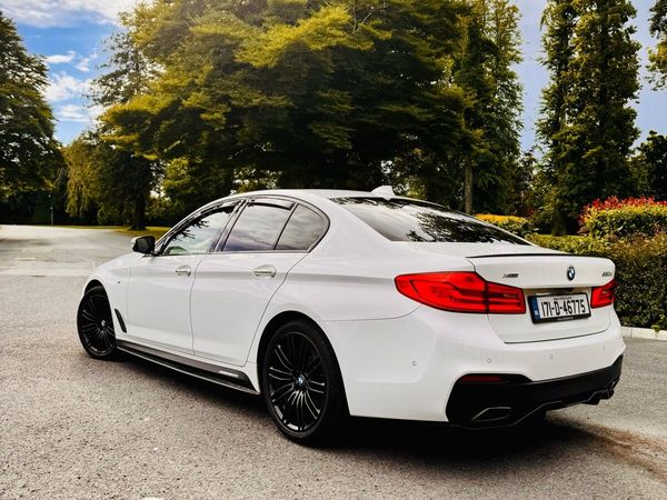 BMW 5-Series Saloon, Diesel, 2017, White