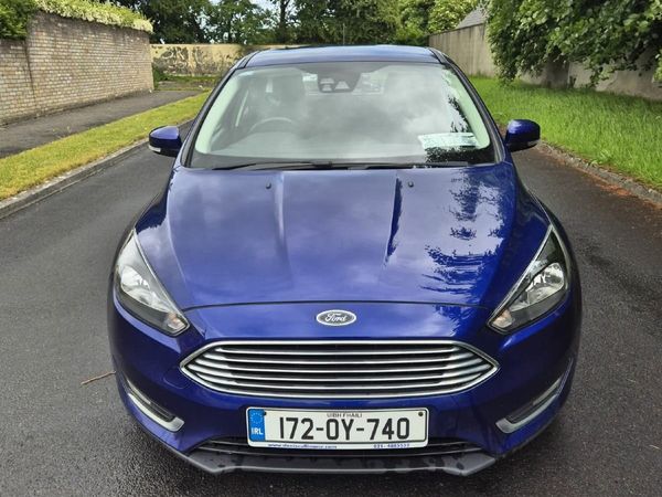 Ford Focus Hatchback, Diesel, 2017, Blue