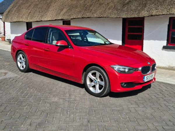 BMW 3-Series Saloon, Diesel, 2015, Red
