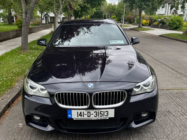 BMW 5-Series Saloon, Diesel, 2014, Black