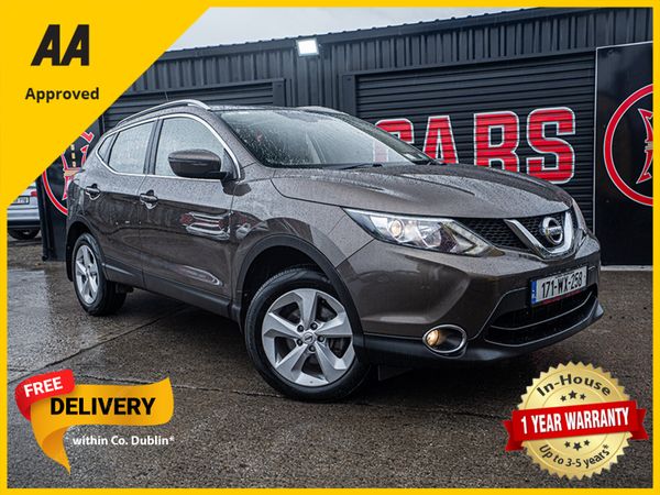 Nissan Qashqai SUV, Diesel, 2017, Brown