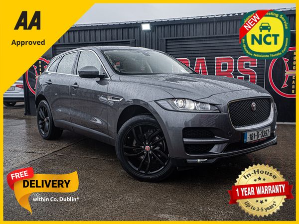 Jaguar F-Pace SUV, Diesel, 2018, Grey