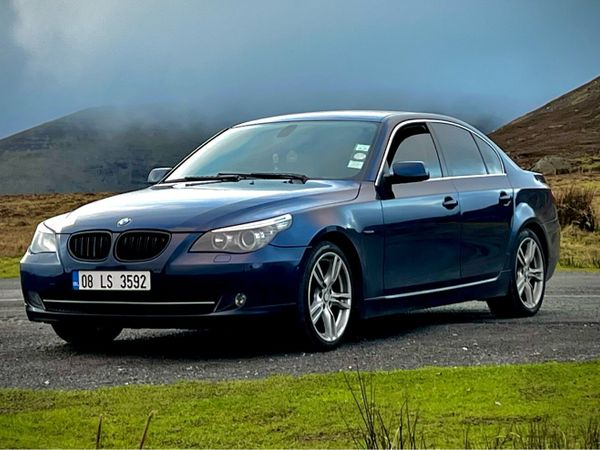 BMW 5-Series Saloon, Diesel, 2008, Blue