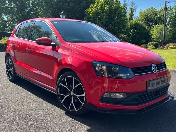Volkswagen Polo Hatchback, Petrol, 2018, Red