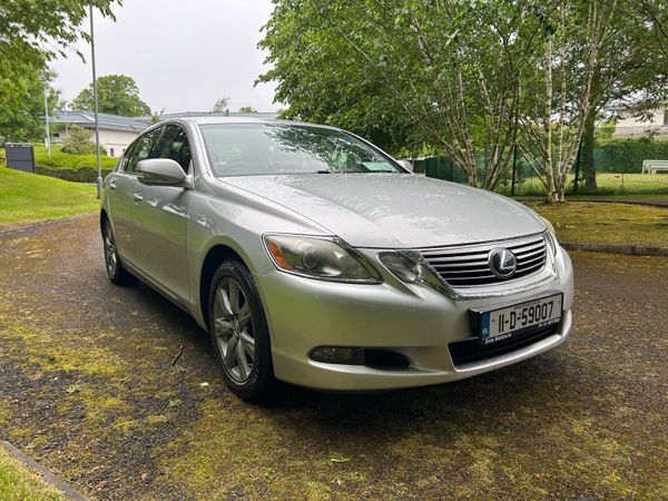 Lexus GS Saloon, Petrol Hybrid, 2011, Silver