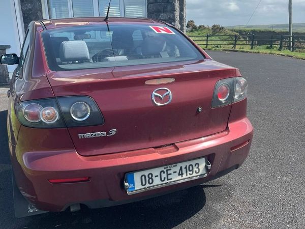 Mazda Mazda3 Saloon, Diesel, 2008, Red