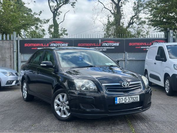 Toyota Avensis Hatchback, Petrol, 2007, Black