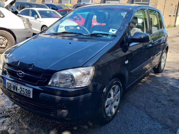 Hyundai Getz Hatchback, Petrol, 2006, Black