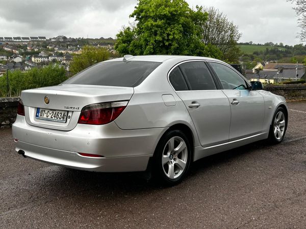 BMW 5-Series Saloon, Diesel, 2007, Silver