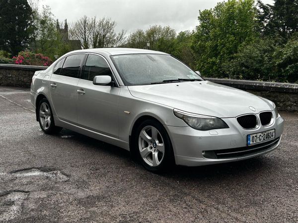 BMW 5-Series Saloon, Diesel, 2007, Silver