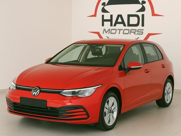 Volkswagen Golf Hatchback, Petrol Hybrid, 2021, Red