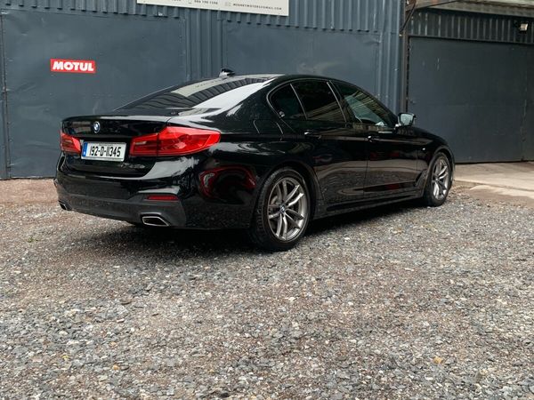 BMW 5-Series Saloon, Diesel, 2019, Black