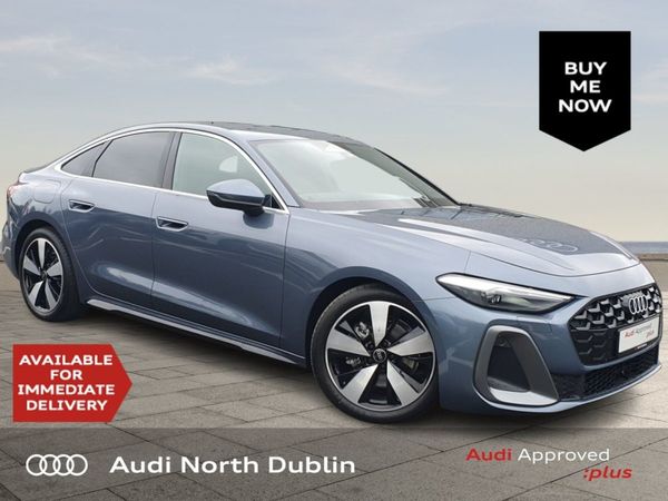 Audi A5 Saloon, Petrol, 2025, Blue