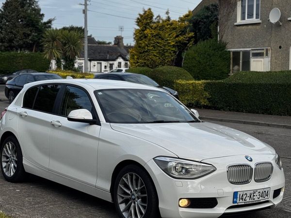 BMW 1-Series Hatchback, Petrol, 2014, White