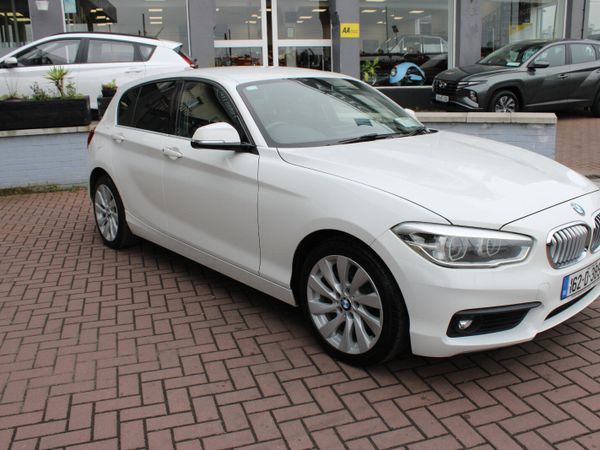 BMW 1-Series Hatchback, Petrol, 2016, White