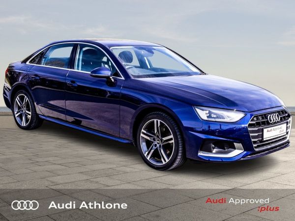 Audi A4 Saloon, Diesel, 2022, Blue