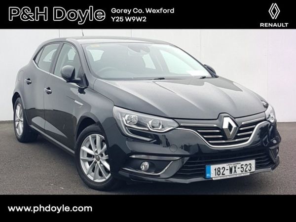 Renault Megane Hatchback, Diesel, 2018, Black