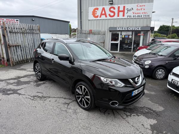 Nissan Qashqai Hatchback, Diesel, 2015, Black