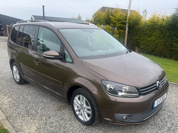 Volkswagen Touran MPV, Diesel, 2012, Brown