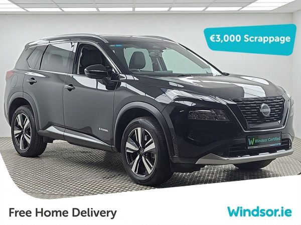 Nissan X-Trail SUV, Hybrid, 2024, Black