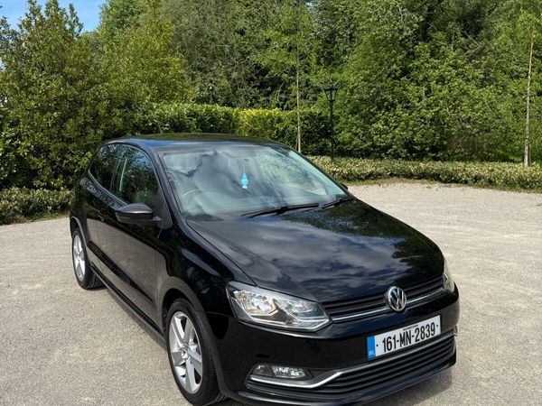 Volkswagen Polo Hatchback, Petrol, 2016, Black