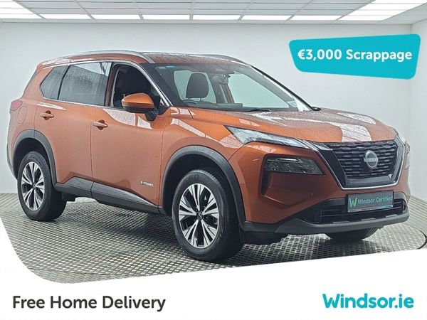 Nissan X-Trail SUV, Hybrid, 2024, Orange