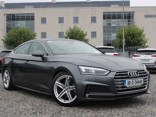 Audi A5 Hatchback, Diesel, 2018, Grey