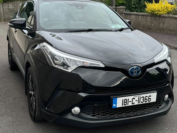 Toyota C-HR Hatchback, Petrol Hybrid, 2018, Black