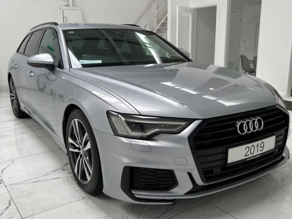 Audi A6 Estate, Diesel Hybrid, 2019, Silver