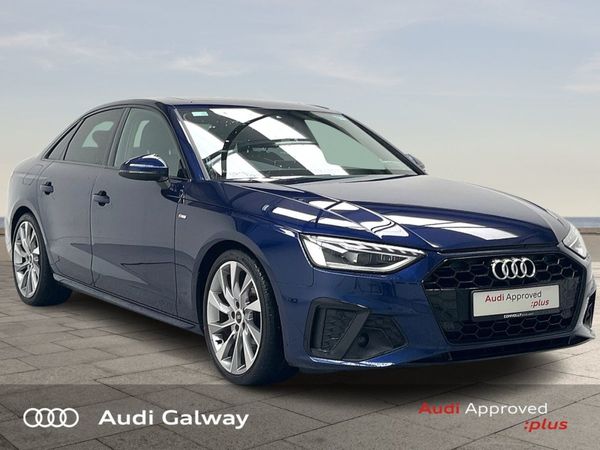 Audi A4 Saloon, Diesel, 2021, Blue