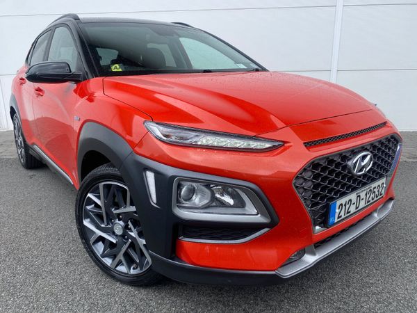 Hyundai KONA MPV, Petrol Hybrid, 2021, Orange